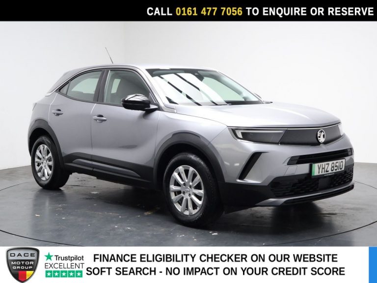 Used 2022 GREY VAUXHALL MOKKA ELECTRIC SUV 50kWh SE Premium SUV 5dr Electric Auto (136 ps) ELECTRIC (reg. 2022-06-30) (Automatic) for sale in Stockport