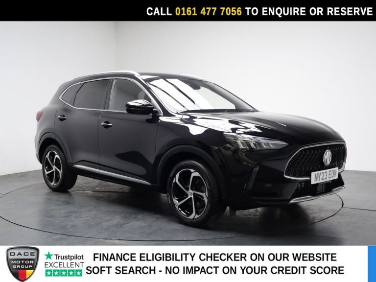 Used 2023 BLACK MG MG HS SUV 1.5 T-GDI Trophy SUV 5dr Petrol DCT Euro 6 (s/s) (162 ps) PETROL (reg. 2023-08-09) (Automatic) for sale in Stockport