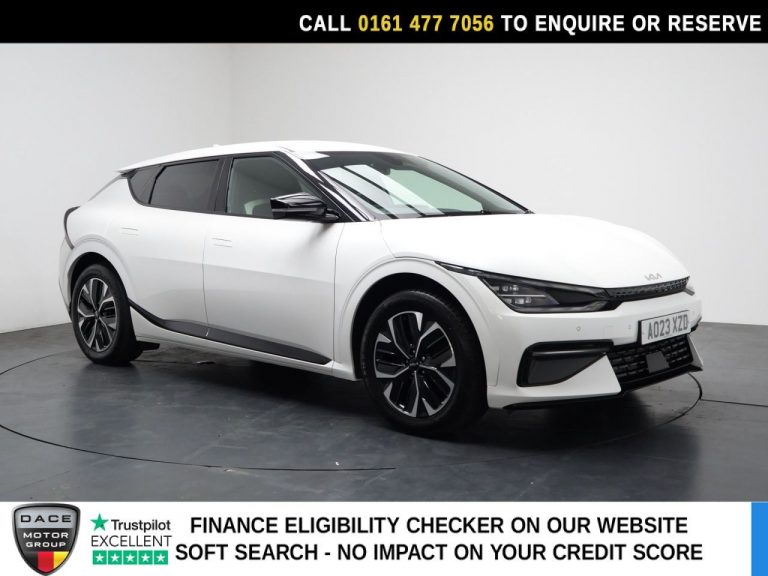 Used 2023 WHITE KIA EV6 Hatchback 77.4kWh GT-Line Hatchback 5dr Electric Auto (225 bhp) ELECTRIC (reg. 2023-05-09) (Automatic) for sale in Stockport