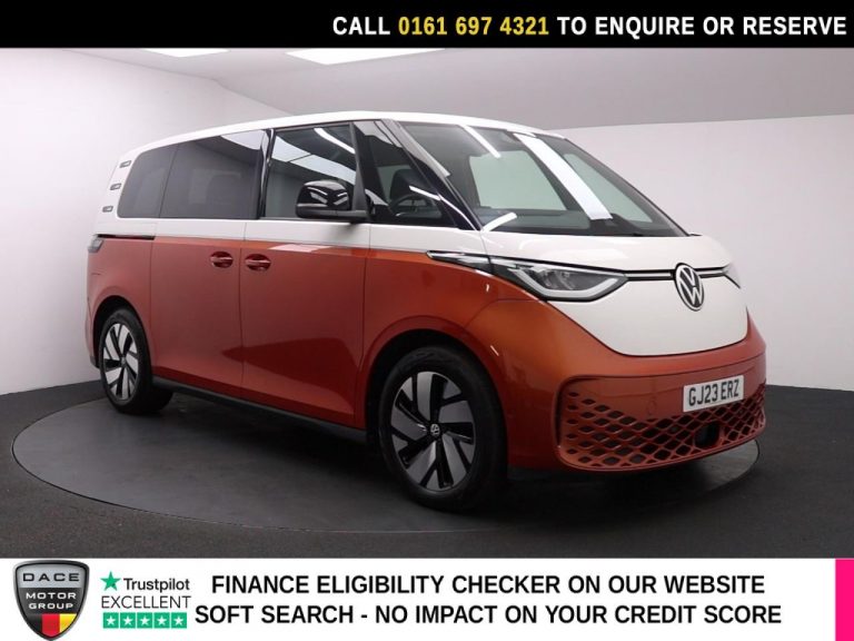 Used 2023 WHITE VOLKSWAGEN ID. BUZZ MPV Pro 77kWh Life MPV 5dr Electric Auto (204 ps) ELECTRIC (reg. 2023-05-25) (Automatic) for sale in Stockport