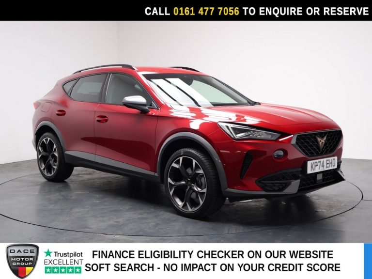 Used 2024 RED CUPRA FORMENTOR SUV 1.5 TSI V2 SUV 5dr Petrol DSG Euro 6 (s/s) (150 ps) PETROL (reg. 2024-09-26) (Automatic) for sale in Stockport